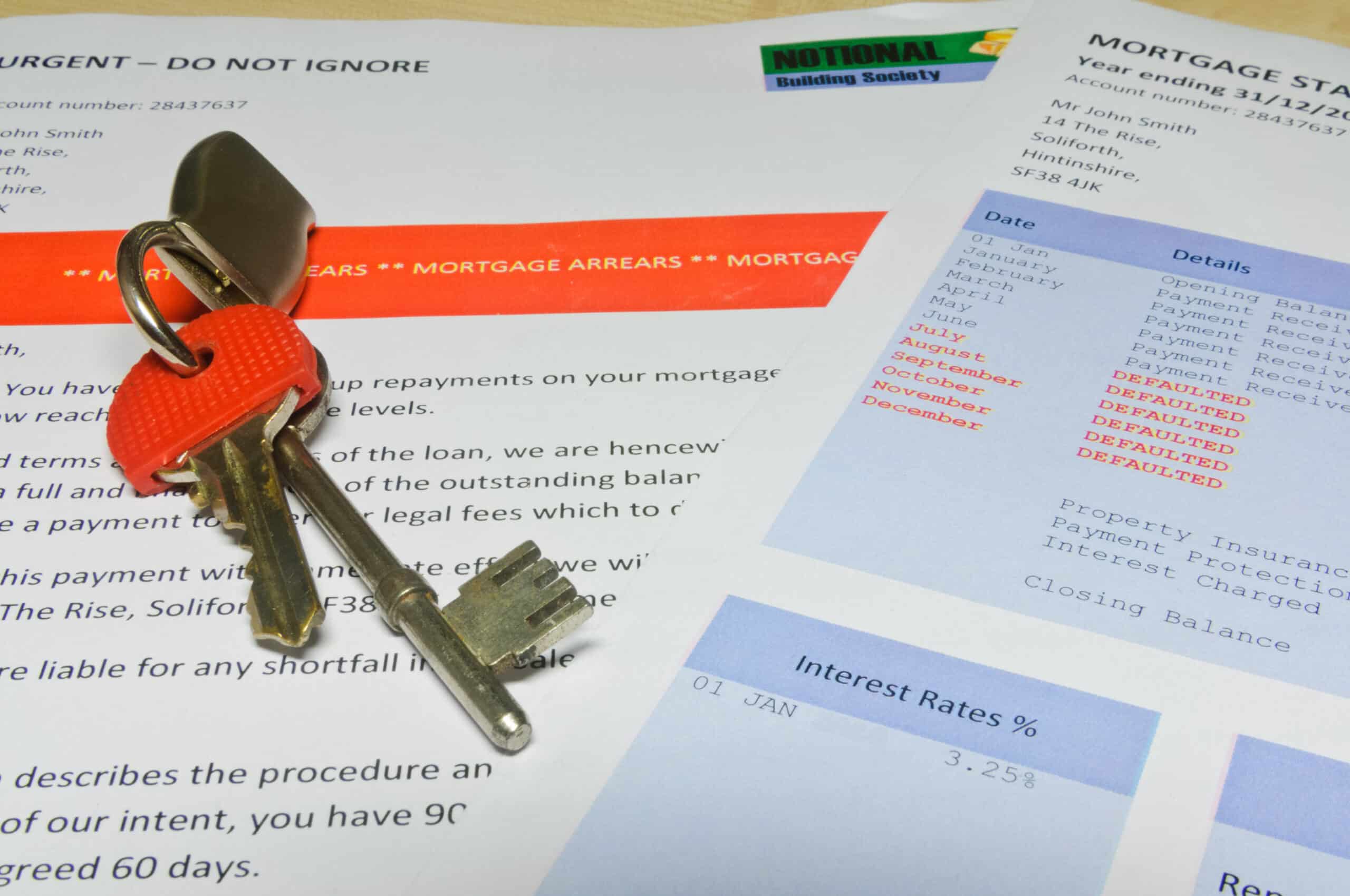 What happens if you can’t pay your mortgage​?