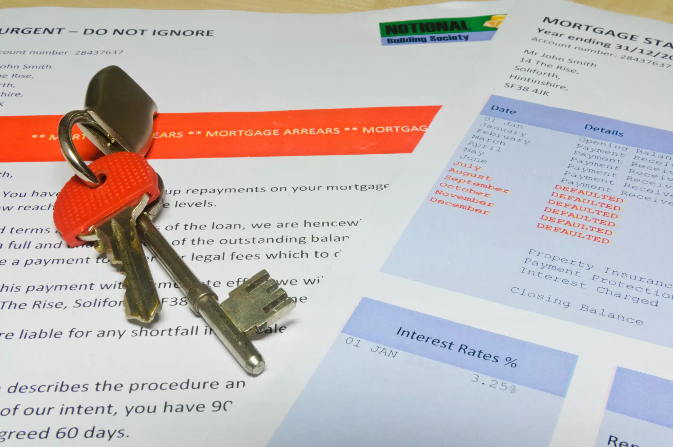 What happens if you can’t pay your mortgage​?